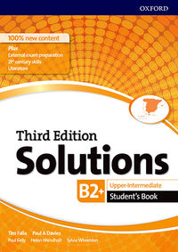 BACH 1 - SOLUTIONS UPPER-INTERM (3 ED)