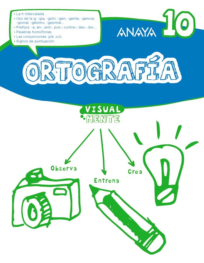 ORTOGRAFÍA 10. -5º EPR (Visualmente)