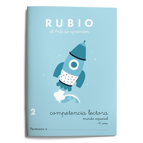 COMPETENCIA LECTORA RUBIO 2 MUNDO ESPACIAL+ 8 AÑOS