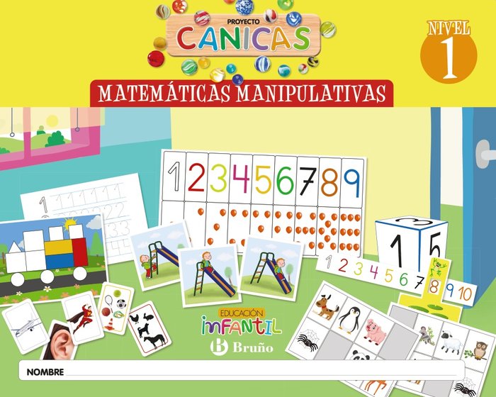 MATEMÁTICAS PROYECTO CANICAS NIVEL 1 -3 AÑOS
