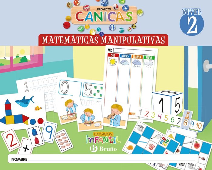 MATEMÁTICAS PROYECTO CANICAS NIVEL 2 -4 AÑOS