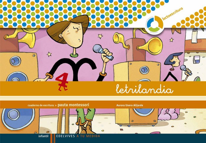 LETRILANDIA 4 ESCRITURA PAUTA ESPIRAL