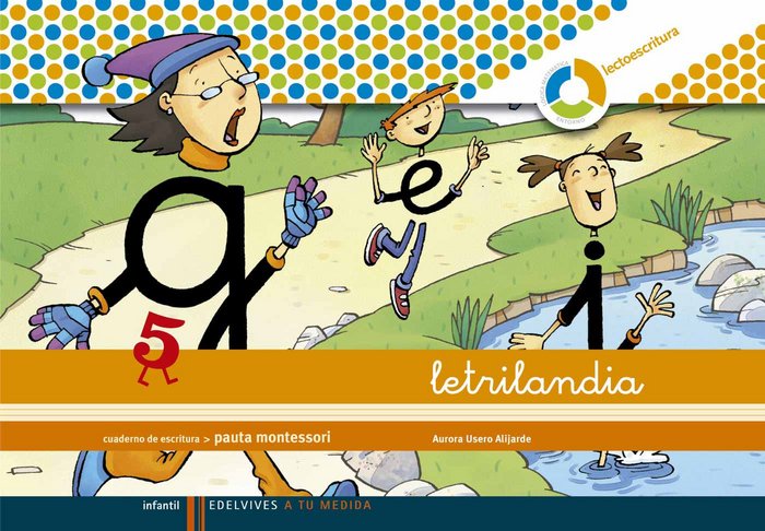 LETRILANDIA 5 ESCRITURA PAUTA ESPIRAL