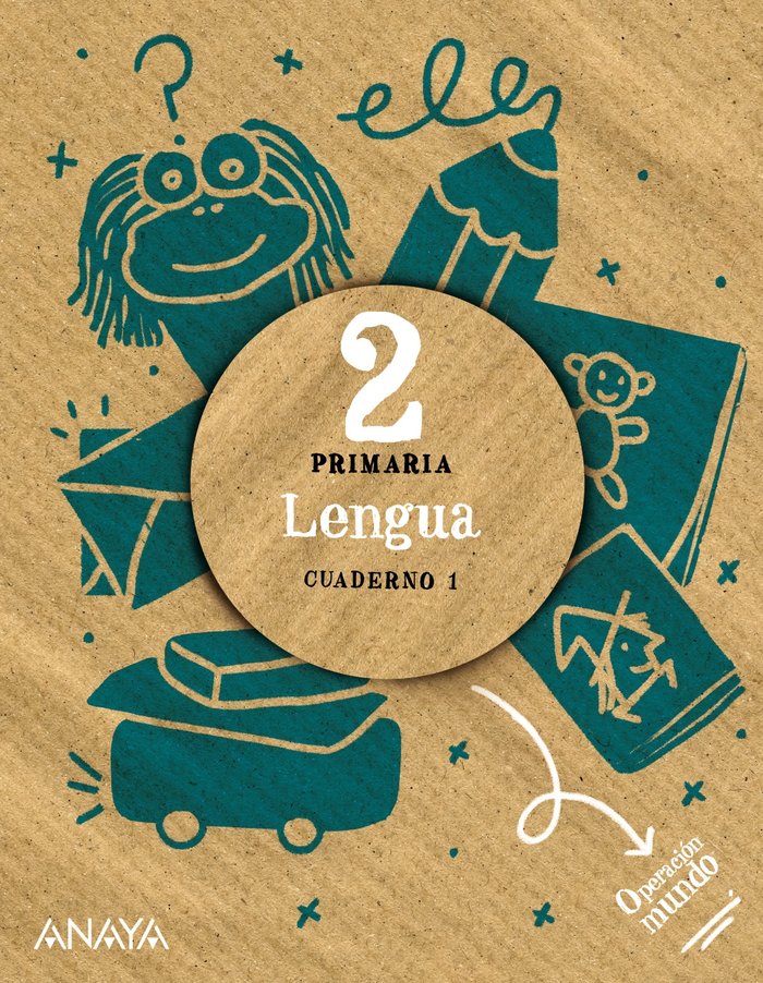 LENGUA 2. CUADERNO 1. -2º EPR (Operación Mundo)