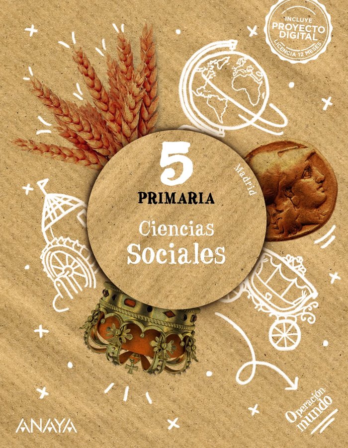 CIENCIAS SOCIALES 5. -5º EPR (Operación Mundo) (Comunidad de Madrid)