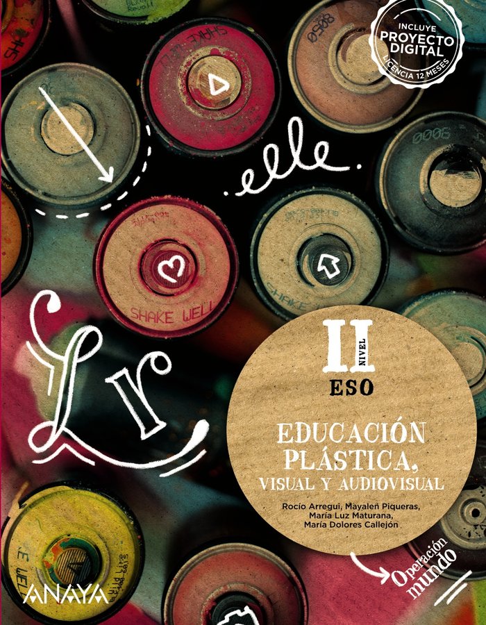 EDUCACIÓN PLÁSTICA, VISUAL Y AUDIOVISUAL. NIVEL II. (OPCIÓN NO FUNGIBLE) -3º ESO (Operación Mundo)