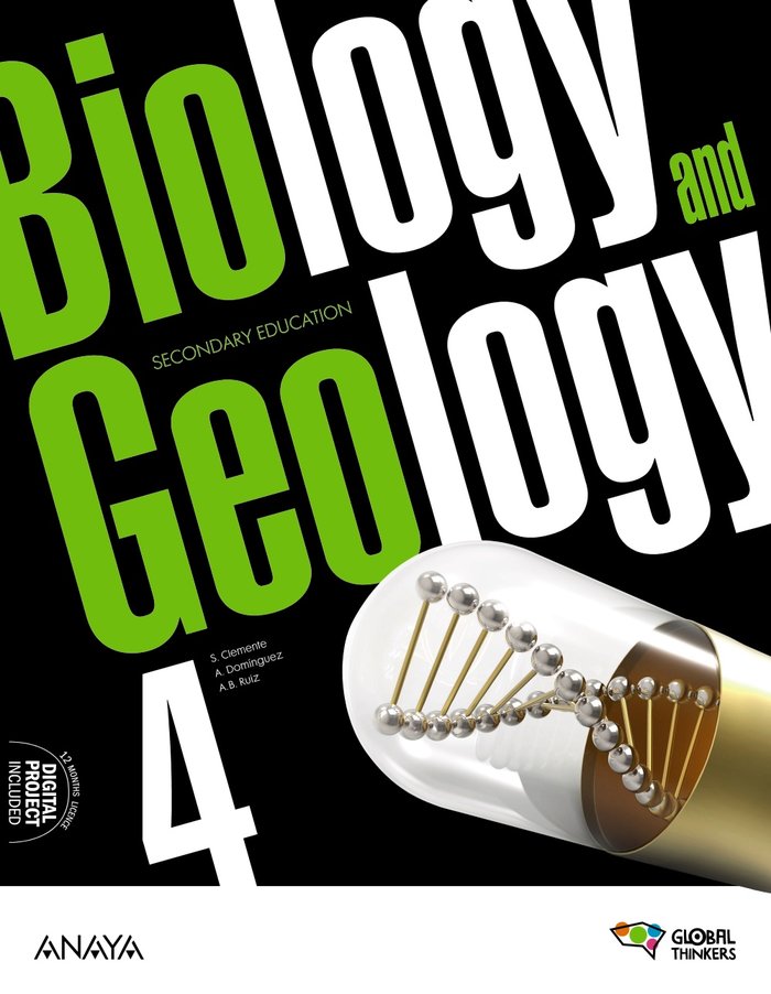 BIOLOGY AND GEOLOGY 4. STUDENT'S BOOK -4º ESO (Global Thinkers)