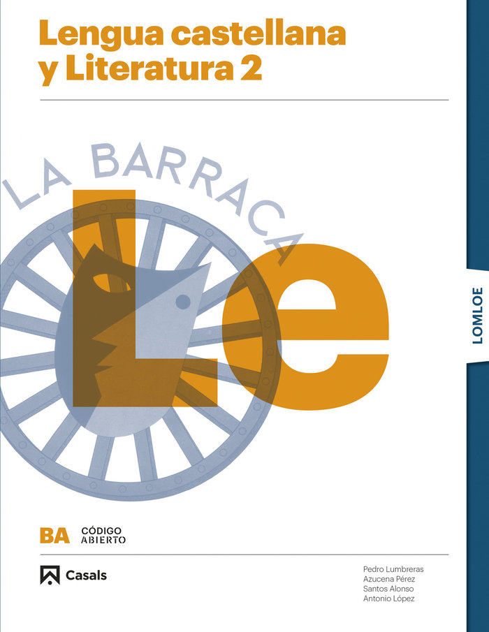 LENGUA LITERATURA 2ºBACH 23 LOMLOE CODIGO ABIERTO