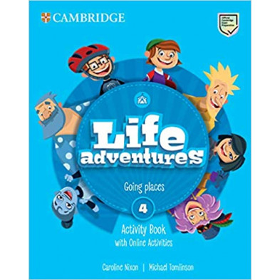 LIFE ADVENTURES 4ºEP WB BOOK WITH HOME BOOKLET 23