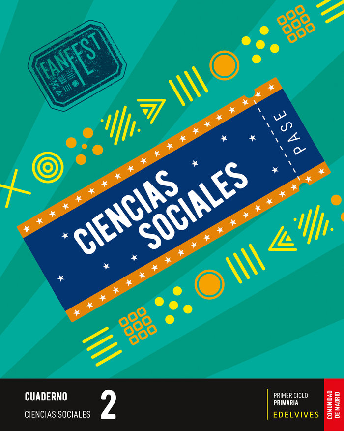 PROYECTO: FANFEST. CIENCIAS SOCIALES 2 - CUADERNO [COMUNIDAD DE MADRID]