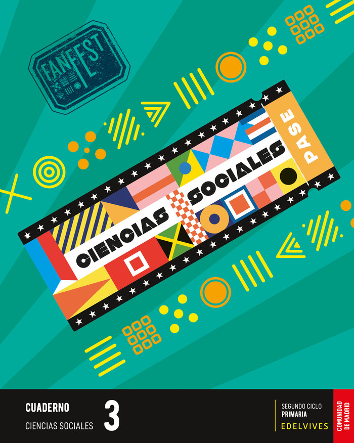 PROYECTO: FANFEST. CIENCIAS SOCIALES 3 - CUADERNO [COMUNIDAD DE MADRID]