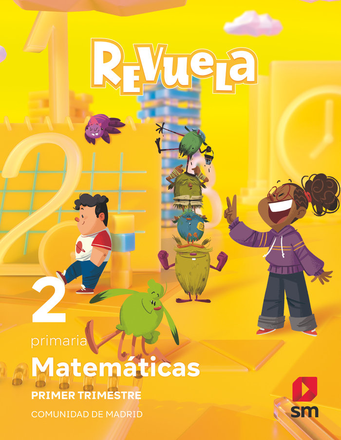 MATEMATICAS 2ºEP TRIMESTRE MADRID REVUELA 24