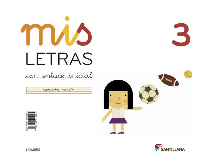 MIS LETRAS 3 (CUAD+CUENTO) ED13