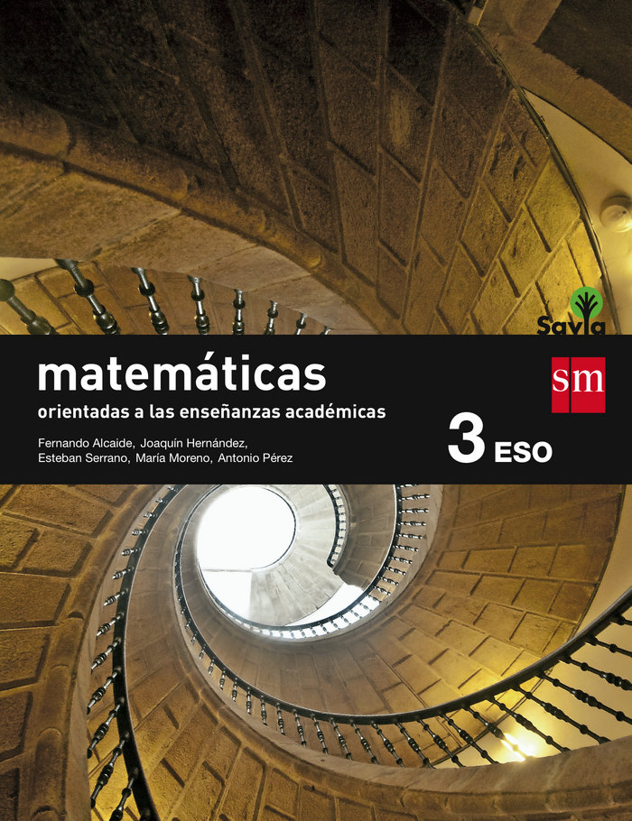 3º ESO MATEMÁTICAS B (Orientadas a las Enseñanzas Académicas) SAVIA-15